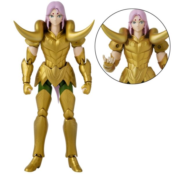 BA36927 - Knights of the Zodiac Anime Heroes Aries Mu Aiolos Action Figure