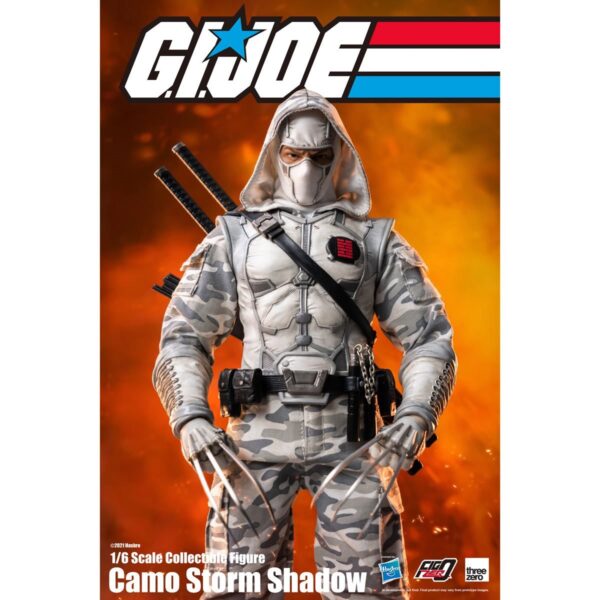 DC620639 - Threezero X Hasbro G.I. Joe Camo Storm Shadow 1:6 Scale Action Figure - Previews Exclusive