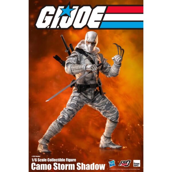 DC620639 - Threezero X Hasbro G.I. Joe Camo Storm Shadow 1:6 Scale Action Figure - Previews Exclusive