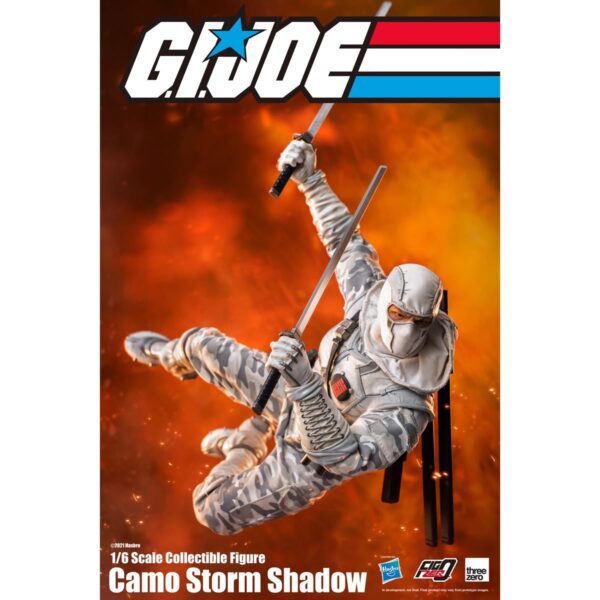 DC620639 - Threezero X Hasbro G.I. Joe Camo Storm Shadow 1:6 Scale Action Figure - Previews Exclusive