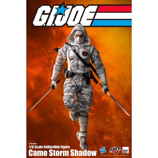 DC620639 - Threezero X Hasbro G.I. Joe Camo Storm Shadow 1:6 Scale Action Figure - Previews Exclusive