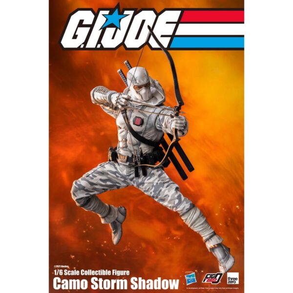 DC620639 - Threezero X Hasbro G.I. Joe Camo Storm Shadow 1:6 Scale Action Figure - Previews Exclusive