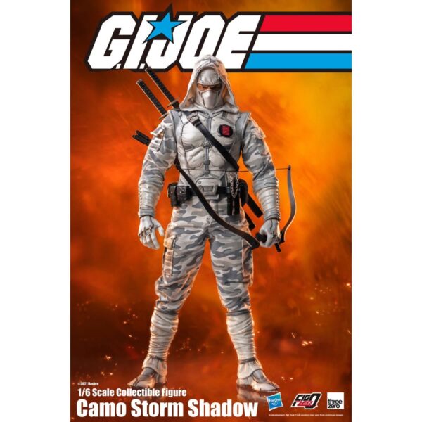 DC620639 - Threezero X Hasbro G.I. Joe Camo Storm Shadow 1:6 Scale Action Figure - Previews Exclusive