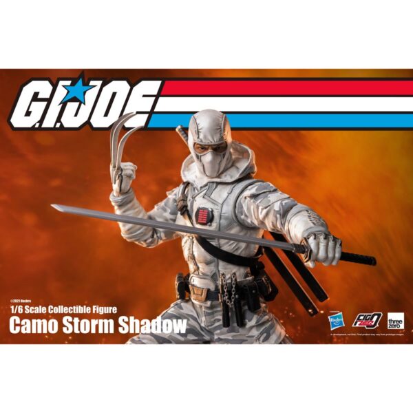 DC620639 - Threezero X Hasbro G.I. Joe Camo Storm Shadow 1:6 Scale Action Figure - Previews Exclusive