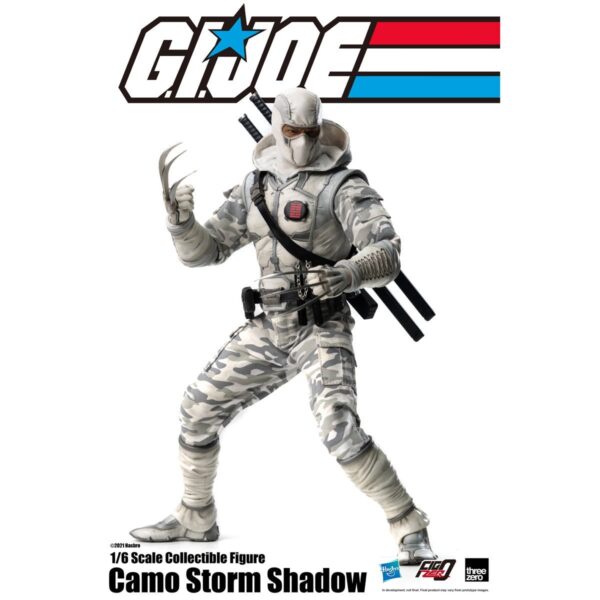 DC620639 - Threezero X Hasbro G.I. Joe Camo Storm Shadow 1:6 Scale Action Figure - Previews Exclusive
