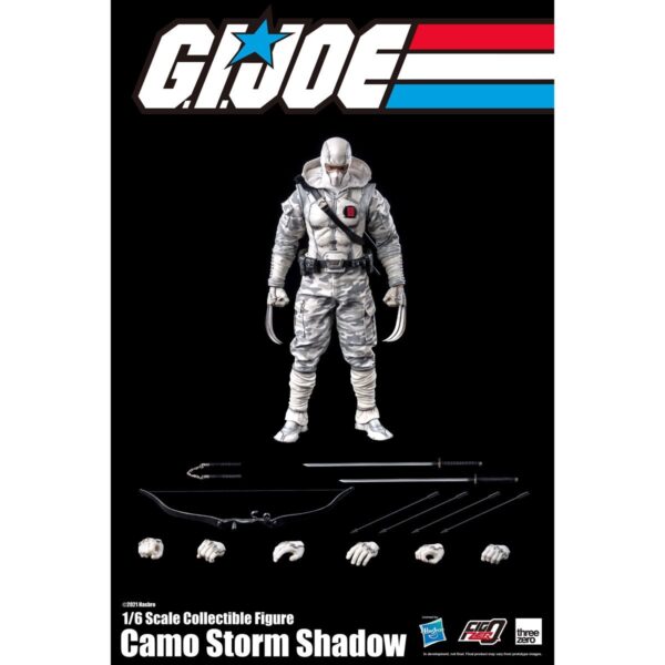 DC620639 - Threezero X Hasbro G.I. Joe Camo Storm Shadow 1:6 Scale Action Figure - Previews Exclusive