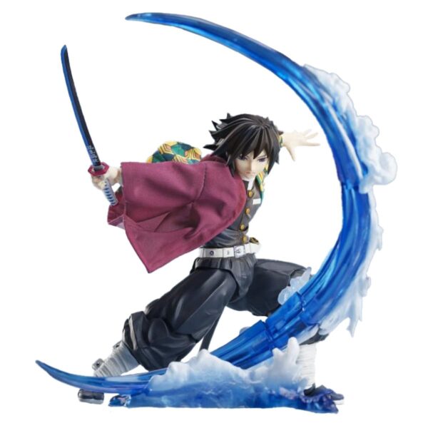 UTCAOA3885M - Demon Slayer: Kimetsu no Yaiba Giyu Tomioka BUZZ mod 1:12 Scale Action Figure