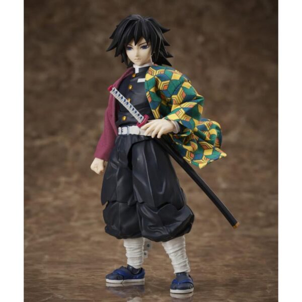UTCAOA3885M - Demon Slayer: Kimetsu no Yaiba Giyu Tomioka BUZZ mod 1:12 Scale Action Figure