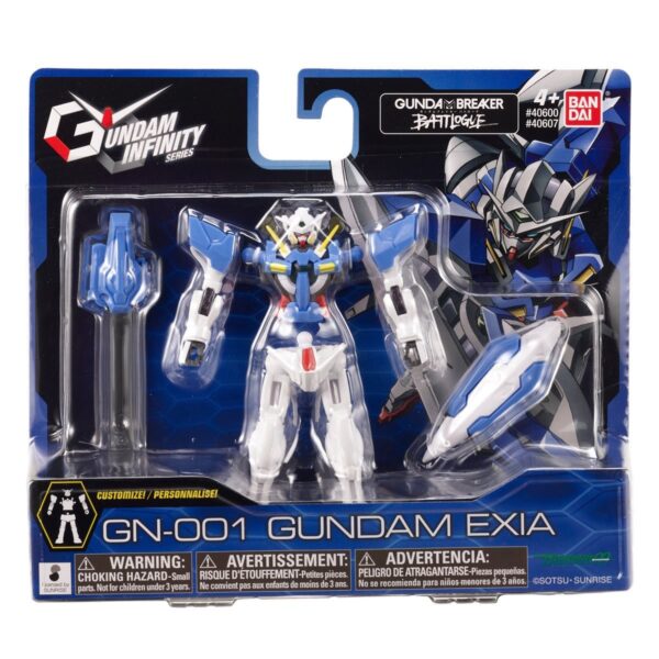 BA40607 - Gundam Infinity Gundam Exia 4 1/2-Inch Action Figure