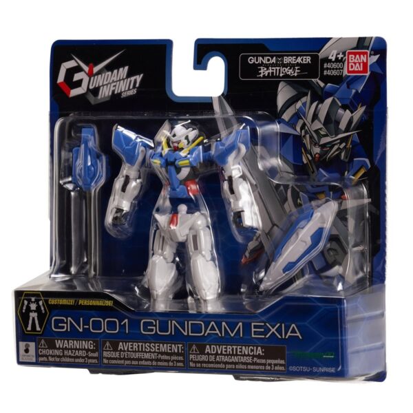 BA40607 - Gundam Infinity Gundam Exia 4 1/2-Inch Action Figure