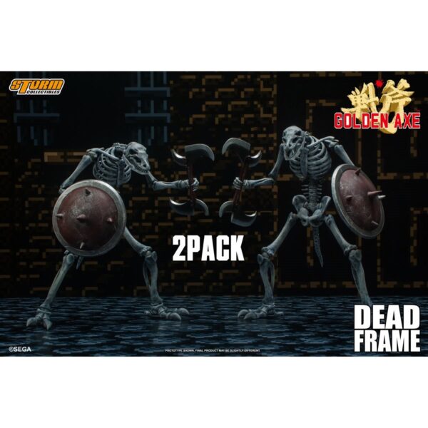 BLFSTM87196 - Golden Axe Dead Frame 1:12 Scale Action Figure 2-Pack
