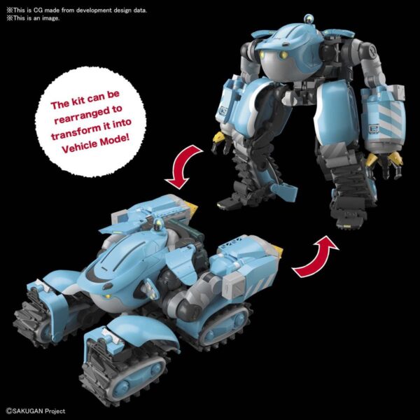 BLF2570547 - Sakugan Big Tony Gagumber Memempu Custom High Grade 1:72 Scale Model Kit