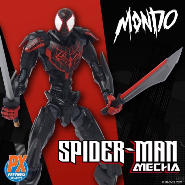 DC148433 - Spider-Man Miles Morales Mecha Marvel Action Figure - SDCC 2021 Previews Exclusive