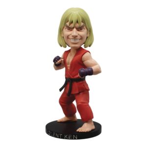 DC732086 - Street Fighter Violent Ken 8-Inch Polystone Bobblehead - Convention Exclusive