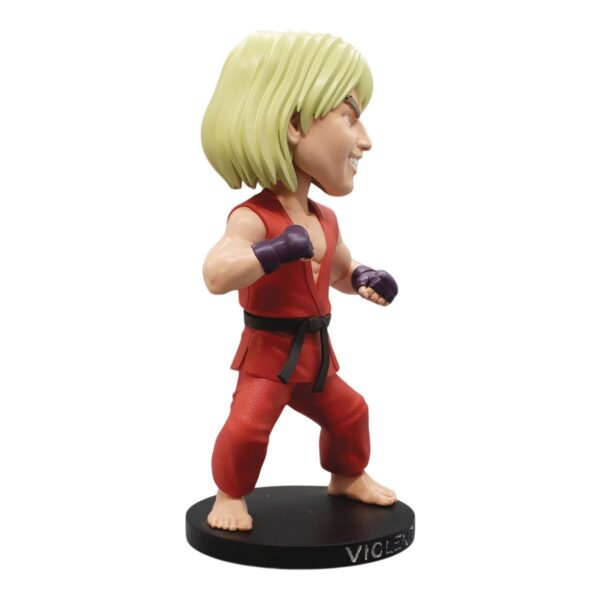 DC732086 - Street Fighter Violent Ken 8-Inch Polystone Bobblehead - Convention Exclusive