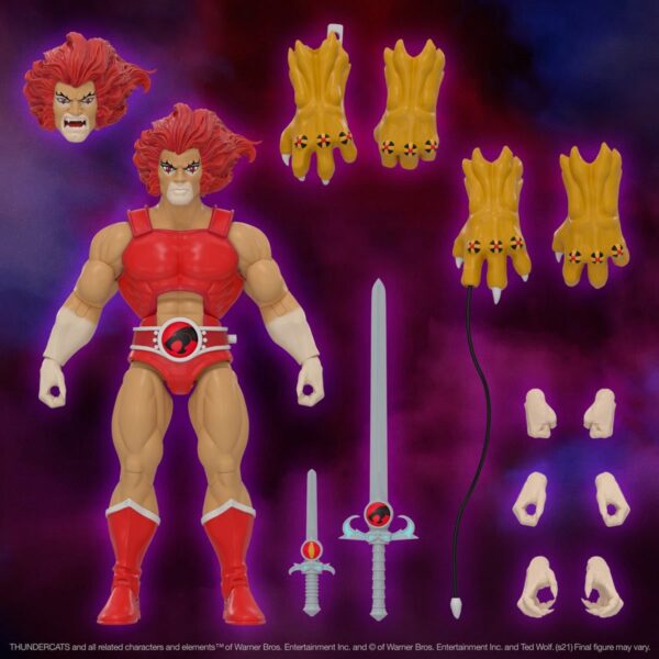 SUP80589 - ThunderCats Ultimates Lion-O (Mirror) 7-Inch Action Figure