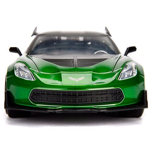 JD98499 - Transformers: The Last Knight Crosshairs Chevy Corvette 1:24 Scale Die-Cast Metal Vehicle