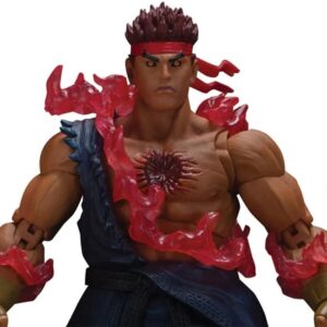 BLFSTM87174 - Ultimate Street Fighter IV Evil Ryu 1:12 Scale Action Figure
