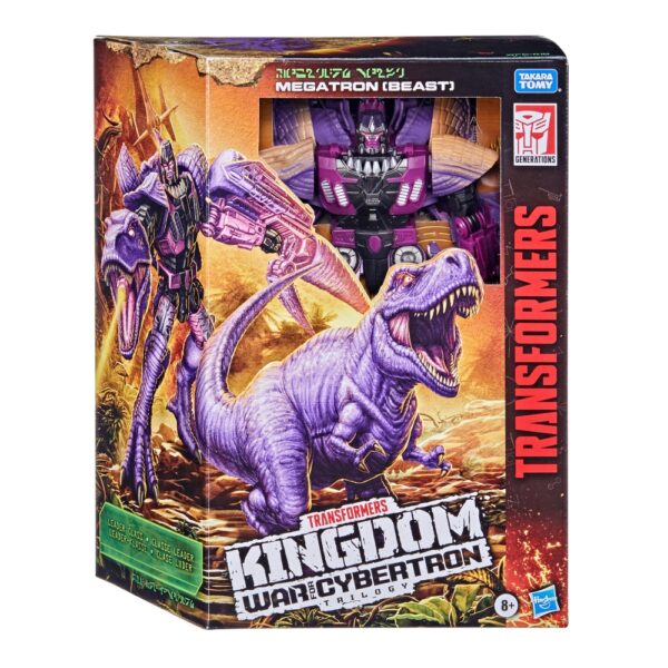 F03665L03 - Transformers War for Cybertron Kingdom Leader Megatron (Beast)