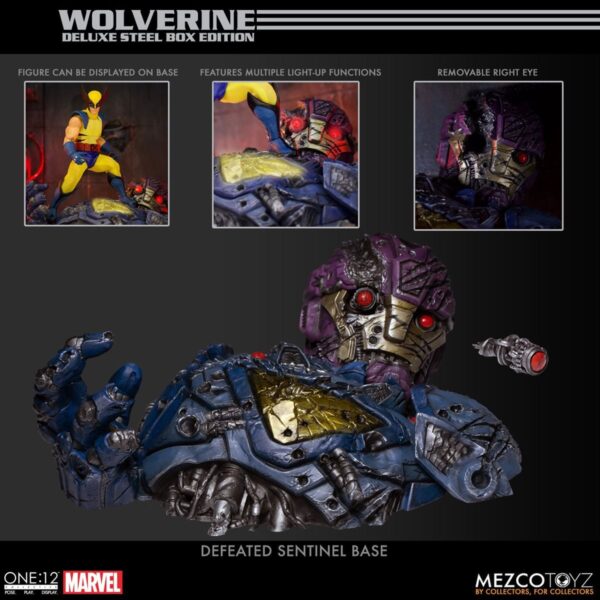 MZ76536 - X-Men Wolverine One:12 Collective Deluxe Steel Box Edition Action Figure