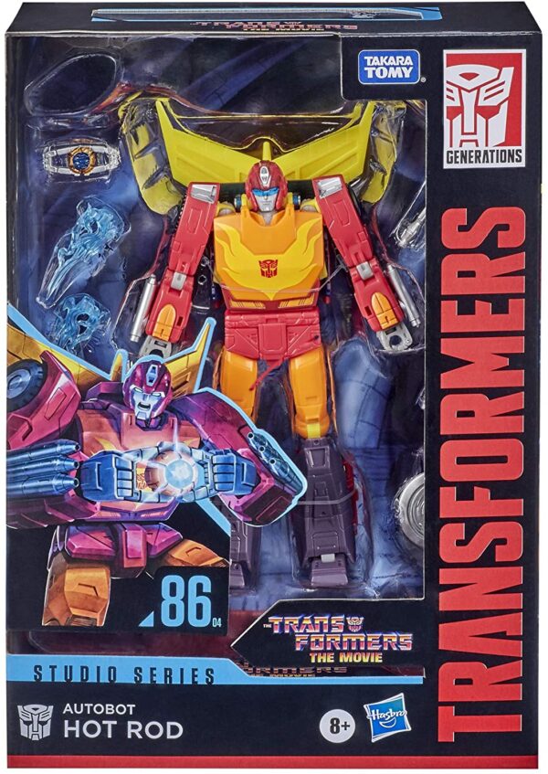 F3169AX2/HSF0712 - Transformers Studio Series 86-04 Voyager Autobot Hot Rod