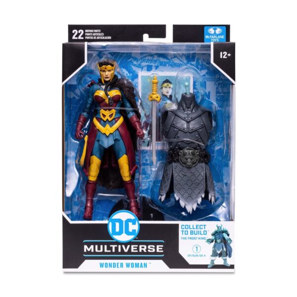 MF15474 - DC Build-A Wave 7 Endless Winter Wonder Woman 7-Inch Scale Action Figure