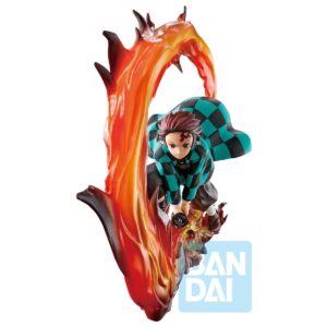 BLFBAS60174 - Demon Slayer: Kimetsu no Yaiba Tanjiro Kamado Shake The Sword Burn Your Heart Ichiban Statue