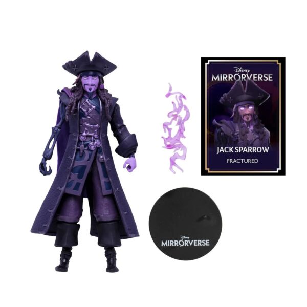MF16046 - Disney Mirrorverse Wave 2 Jack Sparrow Fractured Gold Label 7-Inch Scale Action Figure