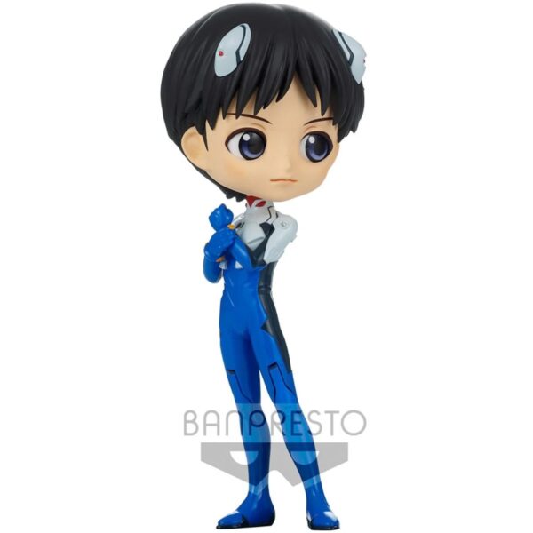 UTCBP18353-Rebuild of Evangelion Shinji Ikari Plugsuit Style Ver. A Q Posket Statue