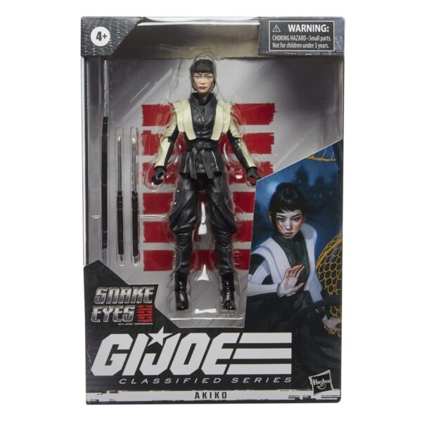 HSF0112 - G.I. Joe Classified Series 6-Inch Snake Eyes: G.I. Joe Origins Akiko Action Figure