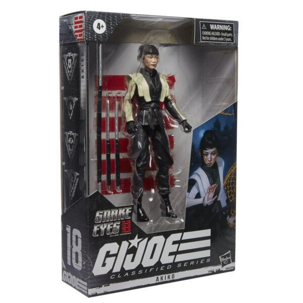 HSF0112 - G.I. Joe Classified Series 6-Inch Snake Eyes: G.I. Joe Origins Akiko Action Figure