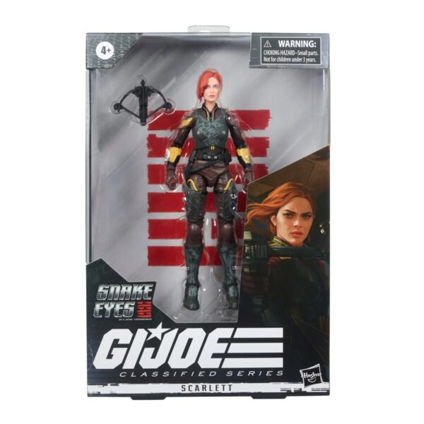 HSF0111 - G.I. Joe Classified Series 6-Inch Snake Eyes: G.I. Joe Origins Scarlett Action Figure