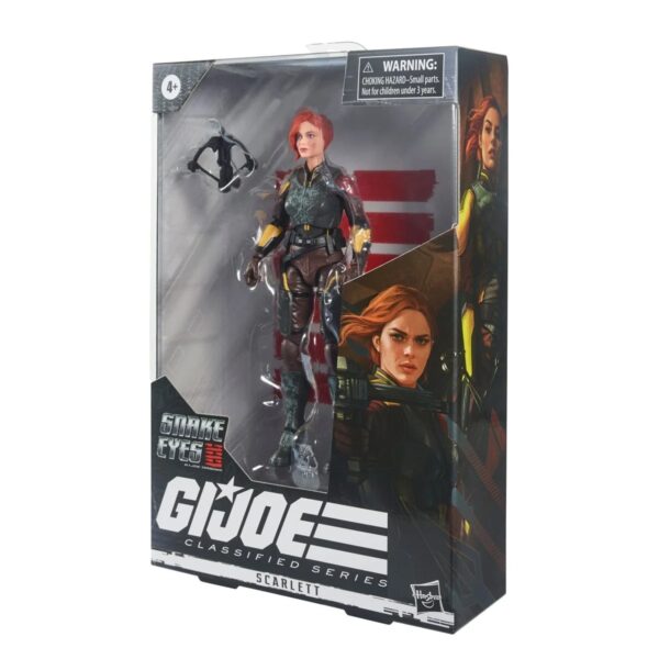 HSF0111 - G.I. Joe Classified Series 6-Inch Snake Eyes: G.I. Joe Origins Scarlett Action Figure