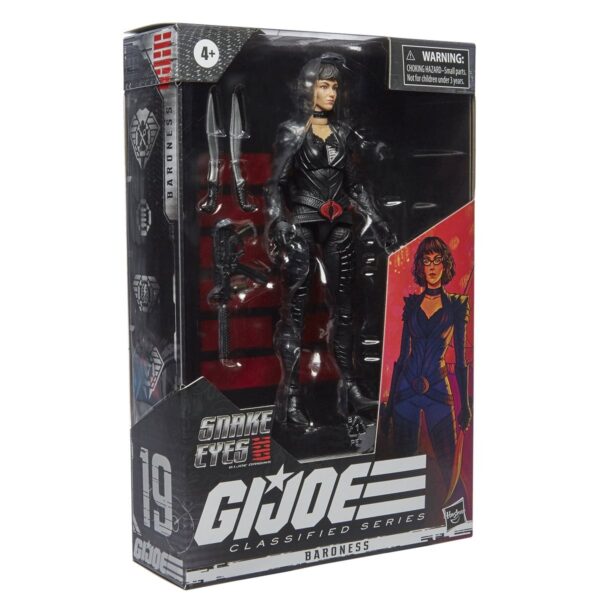 HSF0110 - G.I. Joe Classified Series 6-Inch Snake Eyes: G.I. Joe Origins Baroness Action Figure
