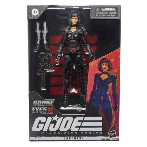 HSF0110 - G.I. Joe Classified Series 6-Inch Snake Eyes: G.I. Joe Origins Baroness Action Figure
