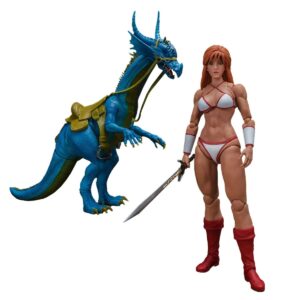 BLFSTM87190 - Golden Axe Tyris Flare and Blue Dragon 1:12 Scale Action Figure