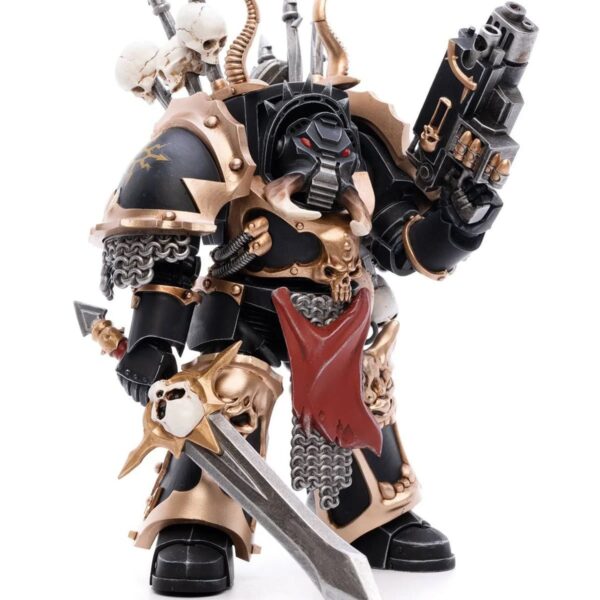 DC3037212 - Joy Toy Warhammer 40,000 Chaos Space Marines Black Legion Chaos Terminator Brother Gnarl 1:18 Scale Action Figure