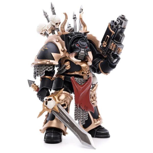 DC3037212 - Joy Toy Warhammer 40,000 Chaos Space Marines Black Legion Chaos Terminator Brother Gnarl 1:18 Scale Action Figure