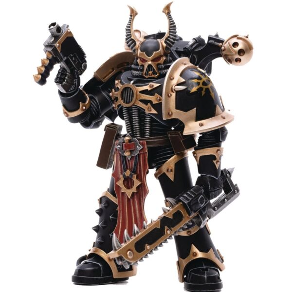 DC3037214-Joy Toy Warhammer 40,000 Chaos Space Marines Black Legion Brother Talas 1:18 Scale Action Figure