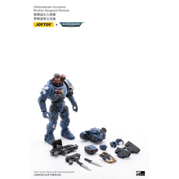 DC3037128 - Joy Toy Warhammer 40,000 Ultramarines Incursors 1:18 Scale Action Figure 4-Pack