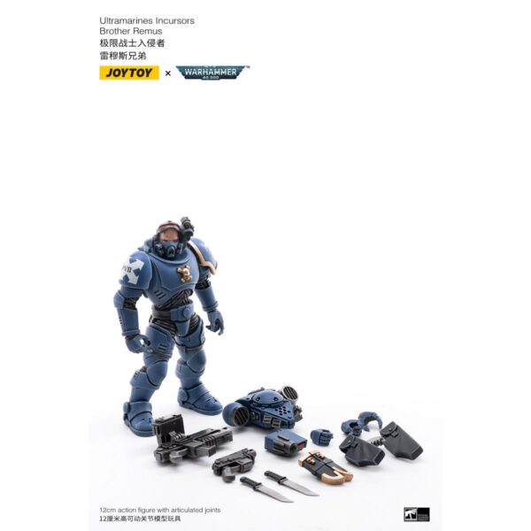 DC3037128 - Joy Toy Warhammer 40,000 Ultramarines Incursors 1:18 Scale Action Figure 4-Pack