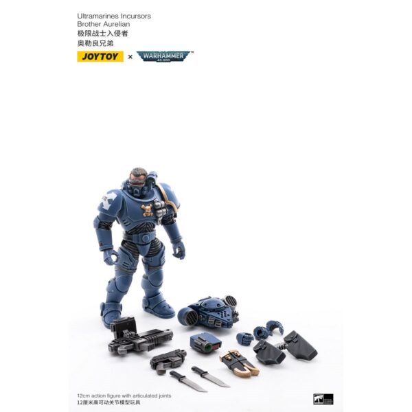 DC3037128 - Joy Toy Warhammer 40,000 Ultramarines Incursors 1:18 Scale Action Figure 4-Pack