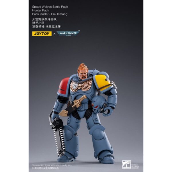 DC3037205 - Joy Toy Warhammer 40,000 Space Wolves Battle Hunter 1:18 Scale Action Figure 4-Pack