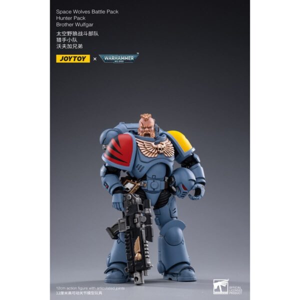 DC3037205 - Joy Toy Warhammer 40,000 Space Wolves Battle Hunter 1:18 Scale Action Figure 4-Pack