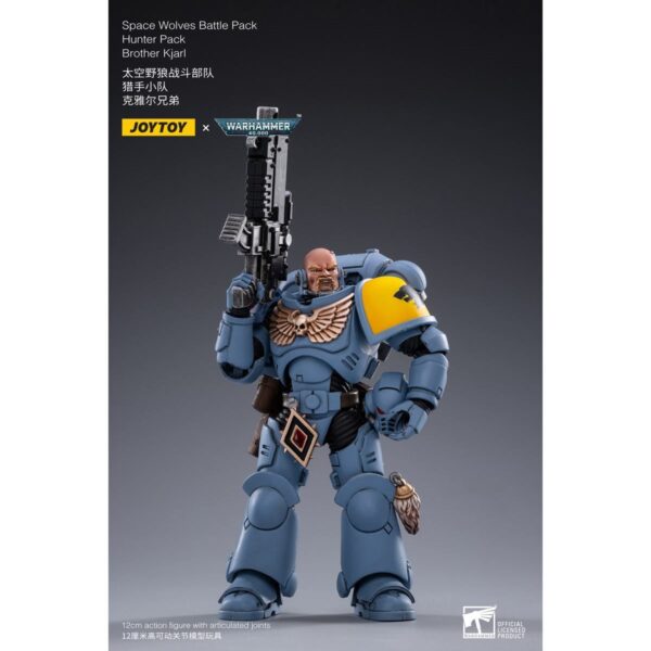 DC3037205 - Joy Toy Warhammer 40,000 Space Wolves Battle Hunter 1:18 Scale Action Figure 4-Pack