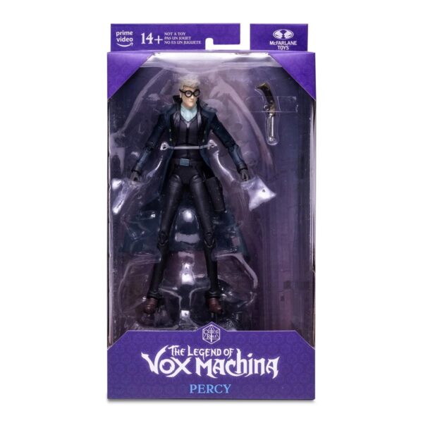 MF10701 - Critical Role: The Legend of Vox Machina Wave 1 Percy 7-Inch Scale Action Figure