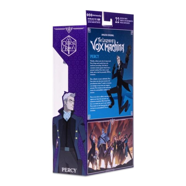 MF10701 - Critical Role: The Legend of Vox Machina Wave 1 Percy 7-Inch Scale Action Figure
