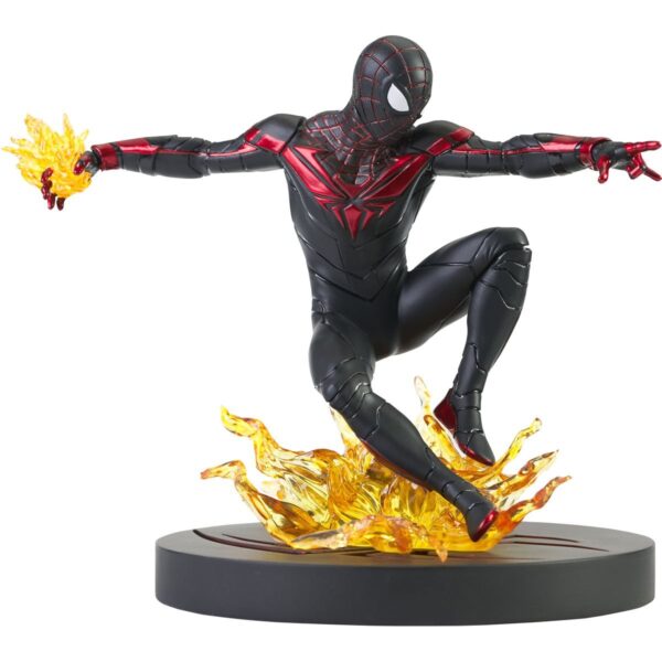 DC84343-Marvel Gallery Spider-Man PS5 Miles Morales Statue