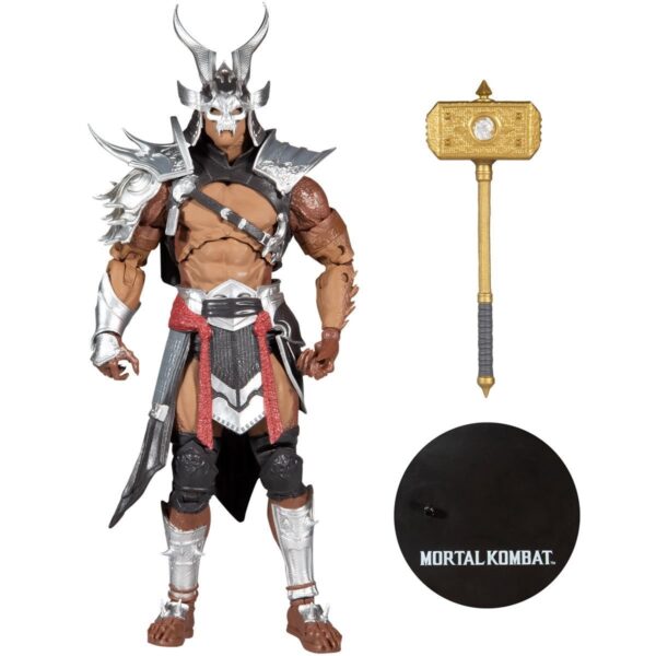 MF11048 - Mortal Kombat Series 7 Shao Kahn Platinum Kahn 7-Inch Action Figure