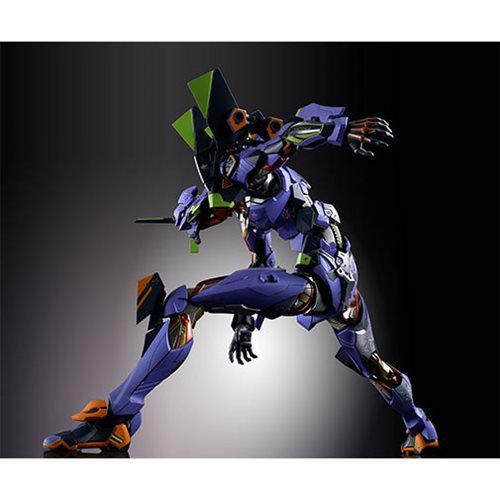 BLFBAS55040-Neon Genesis Evangelion EVA-01 Test Type Bandai Metal Build Action Figure